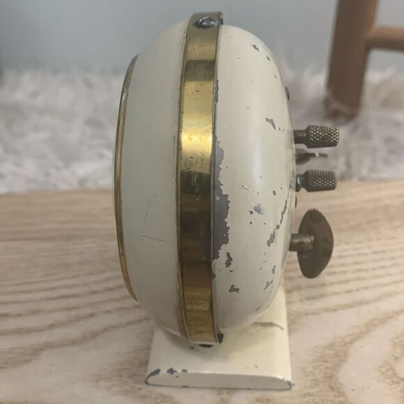 Vintage Westclox Baby Ben Bedside Alarm Clock Metal Body Plastic Face - Picture 6 of 16